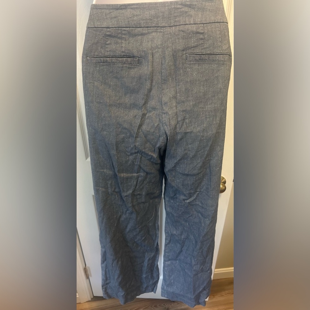 Gray Linen Pants - Picture 2 of 5